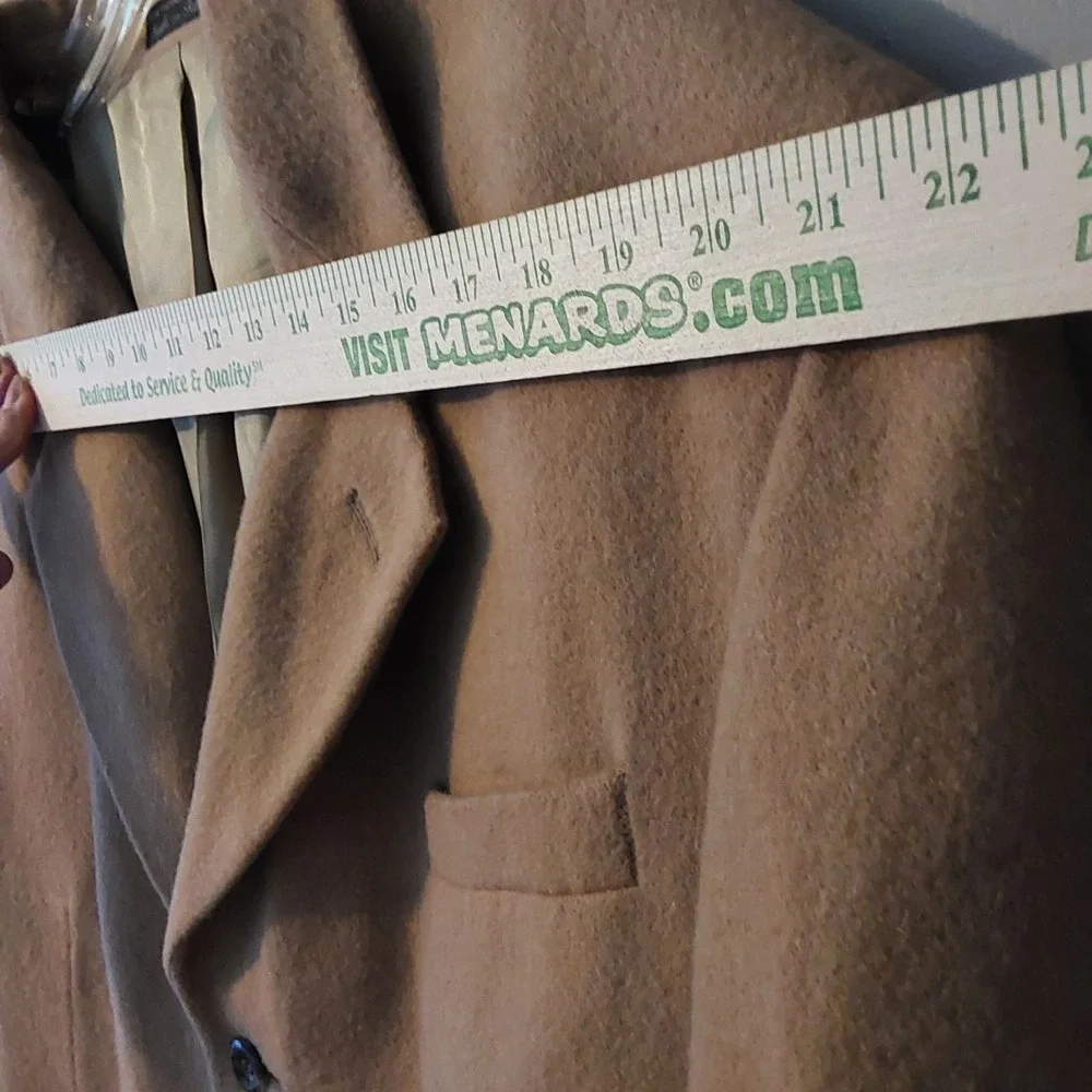 Claudio Morelli Mens Beige 46 Reg 100%‎ CAMEL HAIR sport coat suit jacket blazer
